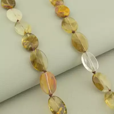 🏷️️ Намисто Халцедон 44 см. F-98343