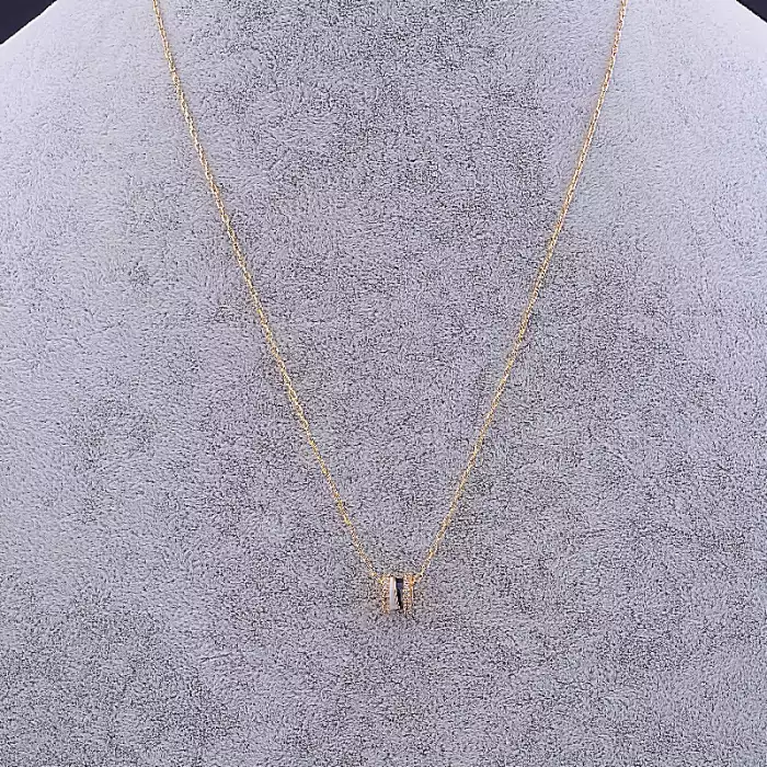 🏷️️ Підвіска Xuping Фіаніт 46 см (позолота 18к) ss_82959