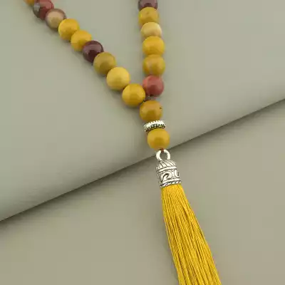 🏷️️ Чотки з каменю Яшма F-101528