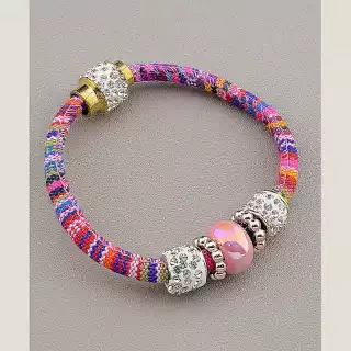 Браслет на магнітній застібці FJ Сrystal 17 см