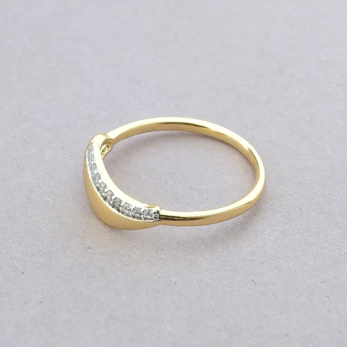 🏷️️ Каблучка Xuping Фіаніт (позолота 18к) ss_87347