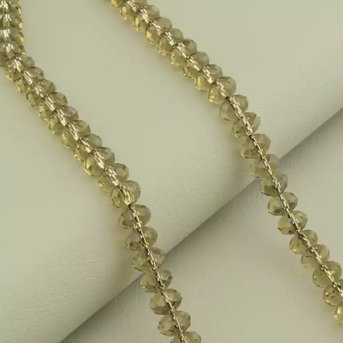 🏷️️ Намисто Чеський кришталь 45 см. ss_102953