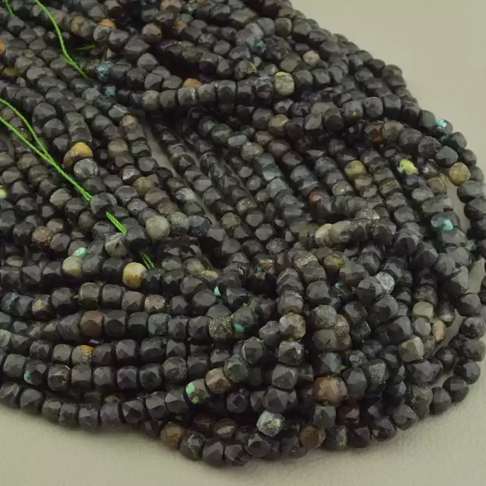 🏷️️ Нитка Бірюза 38 см. (без застібки) ss_103160