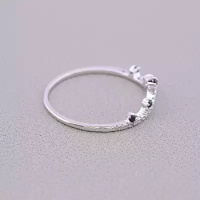 🏷️️ Каблучка Фіаніт (срібло) F-67853