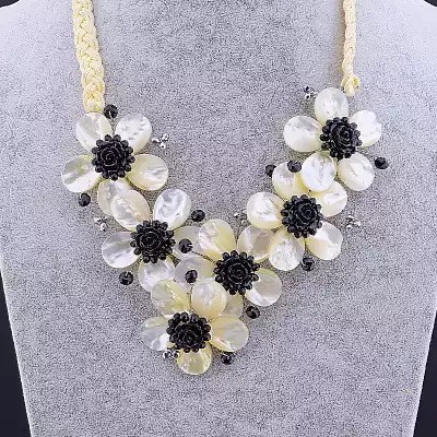 🏷️️ Намисто Перламутр 50 см F-45069