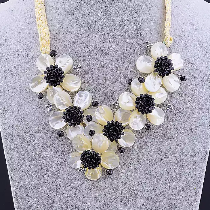 🏷️️ Намисто Перламутр 50 см ss_45069