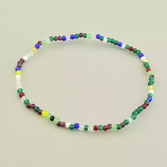 🏷️️ Браслет на резинці Шпінель 17 см ss_105744