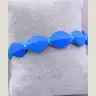 🏷️️ Браслет Шамбала Полімер 17 см синій F-11631