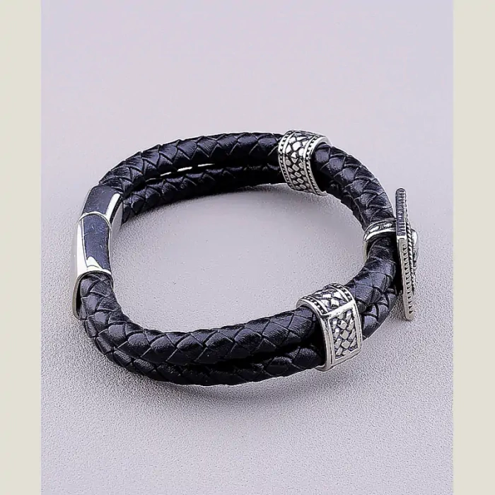 🏷️️ Браслет на магнітній застібці медична сталь 316L 21 см ss_72398