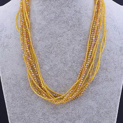 🏷️️ Намисто Чеський кришталь 90 см F-82960