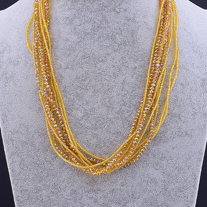 🏷️️ Намисто Чеський кришталь 90 см ss_82960