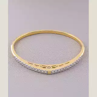 Браслет регульований Xuping Фіаніт 17 см (позолота 18к)