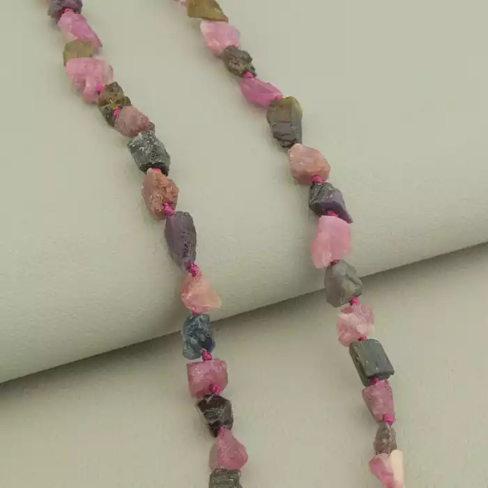 🏷️️ Намисто Турмалін (cрібло 925 проба) 42 см. ss_101429