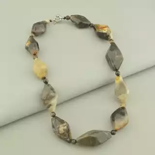 Намисто Яшма 50 см