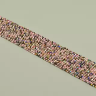 Намистини Самоцвіти 39 см. 2 мм. на нитці (натуральне каміння, без застібки)