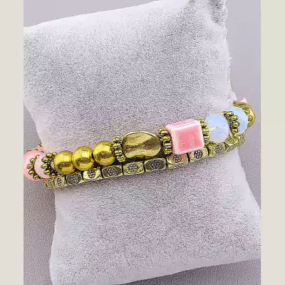 🏷️️ Браслет без застібки Сrystal 18 см F-18515