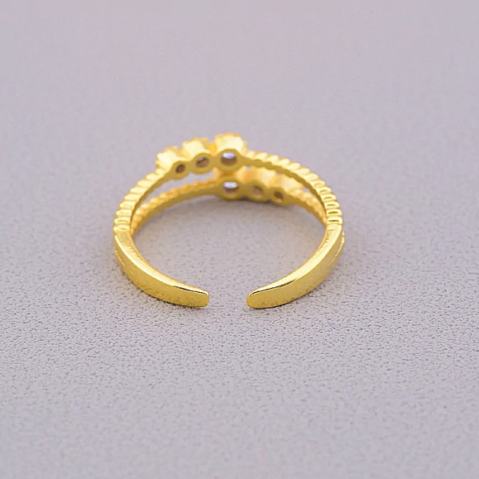 🏷️️ Каблучка роз'ємна FJ Сrystal ss_43321