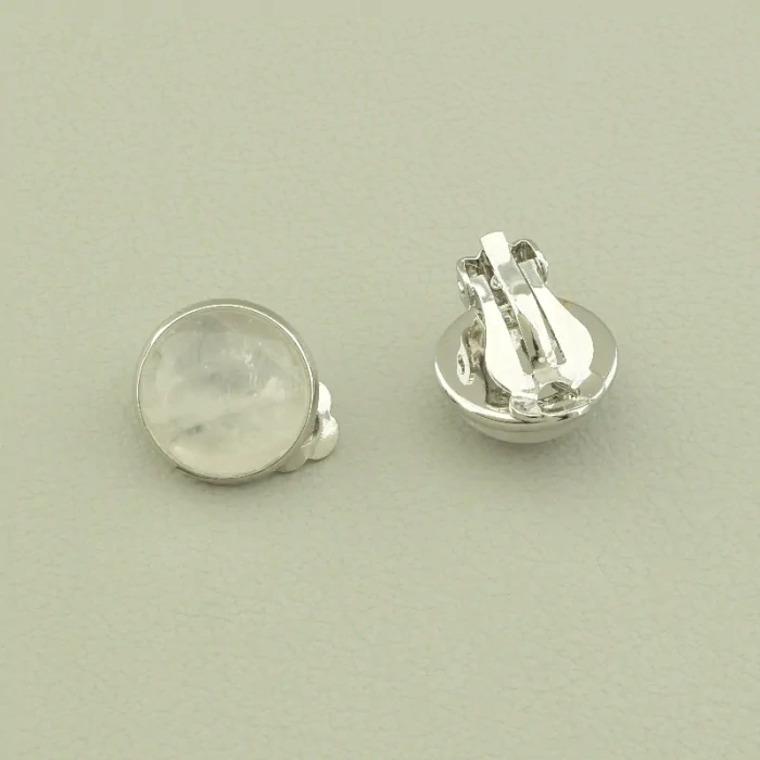 Сережки Гірський кришталь 14х14 ss_103677 ss_103677