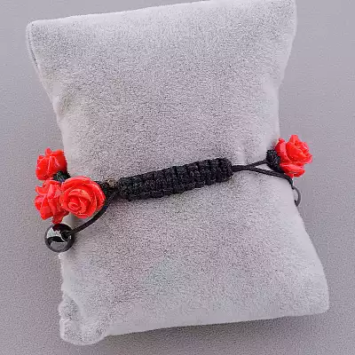 🏷️️ Браслет Шамбала полімерна глина 18 см F-79719