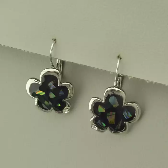 🏷️️ Підвіска+Сережки Галіотіс, Фіаніт 41 см. ss_104421