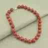 🏷️️ Намисто з коралом (червоне), 46 см F-104526