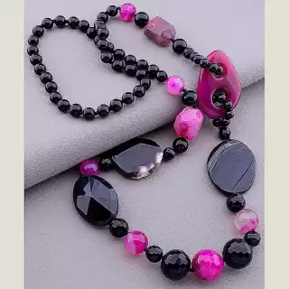 Намисто Агат 80 см