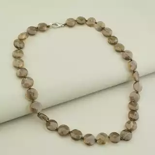 Намисто коротке Раухтопаз 45 см