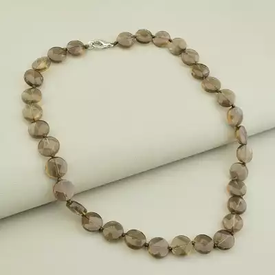 Намисто Раухтопаз 45 см.