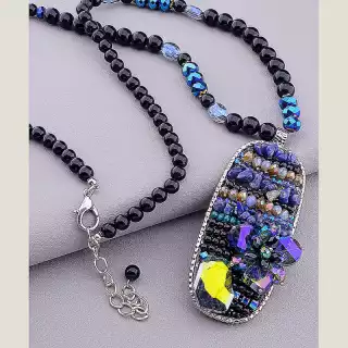 Підвіска Чеський кришталь 80 см