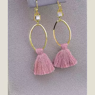 Сережки петельки Juleeze Сrystal