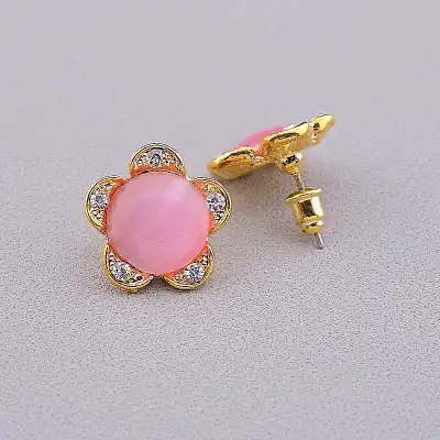 🏷️️ Сережки пусети Fashion Котяче око F-51312