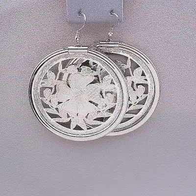 🏷️️ Сережки петельки Fashion F-84204