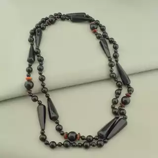 Намисто Агат, Сердолік 132 см.