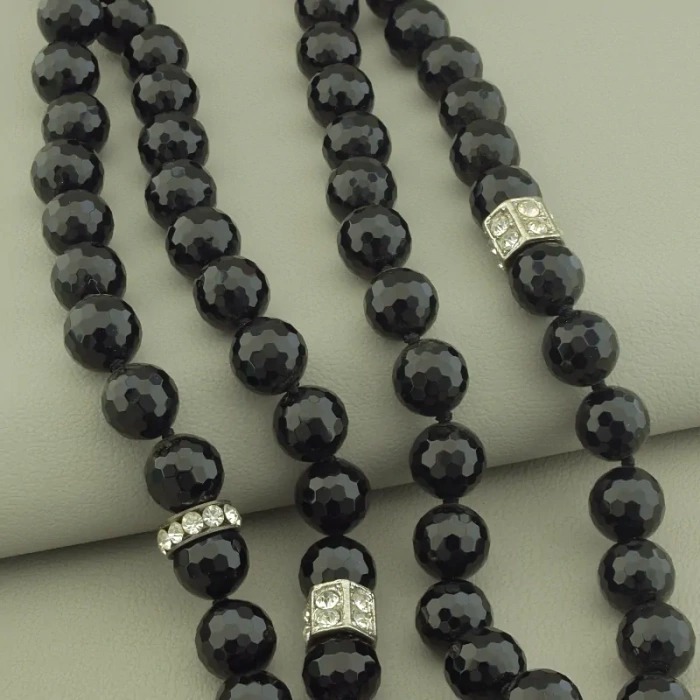 🏷️️ Намисто Агат 130 см. ss_101127