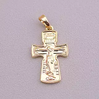 Хрестик Xuping (позолота 18к, медичний сплав)