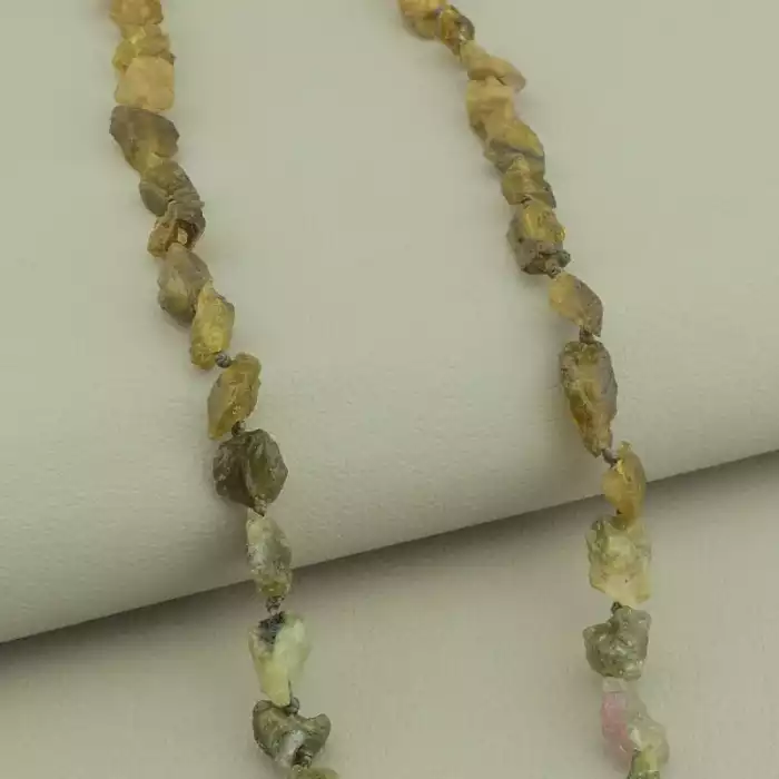 🏷️️ Намисто Турмалін (cрібло 925 проба) 43 см. ss_101430