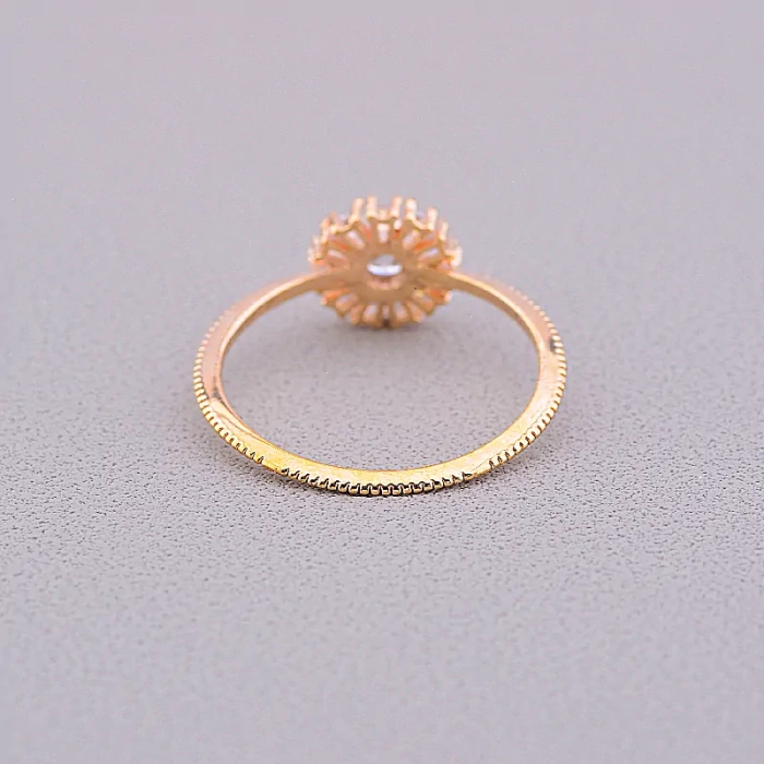 🏷️️ Каблучка Фіаніт (позолота 18к) ss_66551