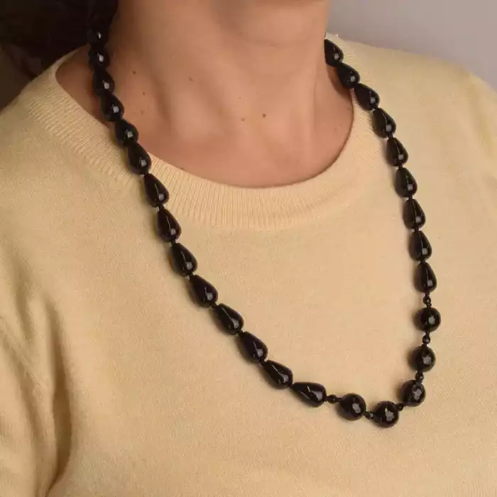 🏷️️ Намисто Агат 58 см. ss_94839