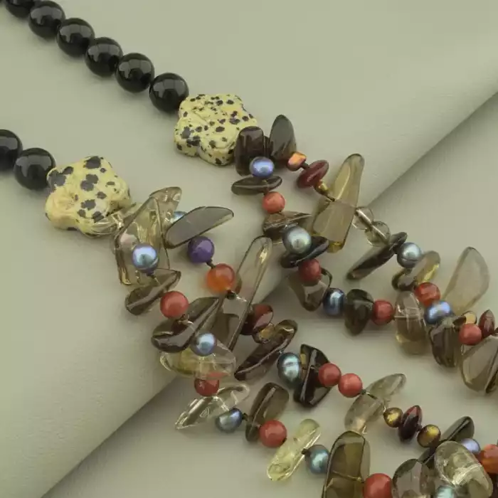 🏷️️ Намисто Самоцвіти 60 см. ss_102750