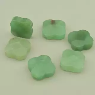 Вставка Нефрит 16х16мм.