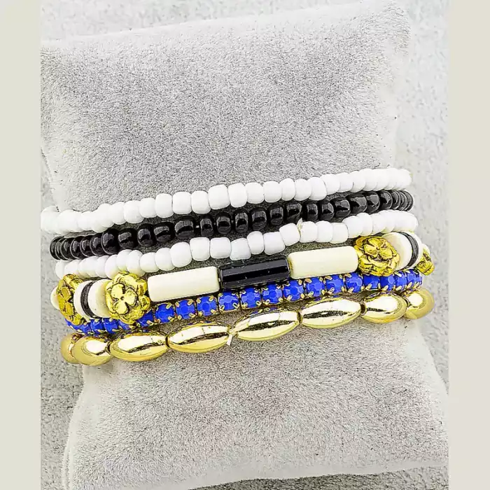 🏷️️ Браслет без застібки Сrystal 18 см ss_18516