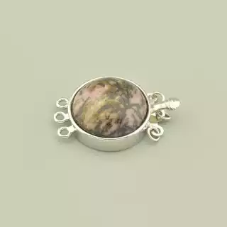 Замочок Родоніт 17x17мм.