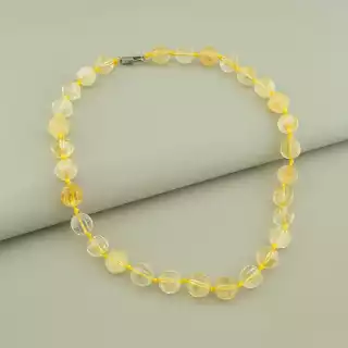 Намисто Цитрін 44 см.