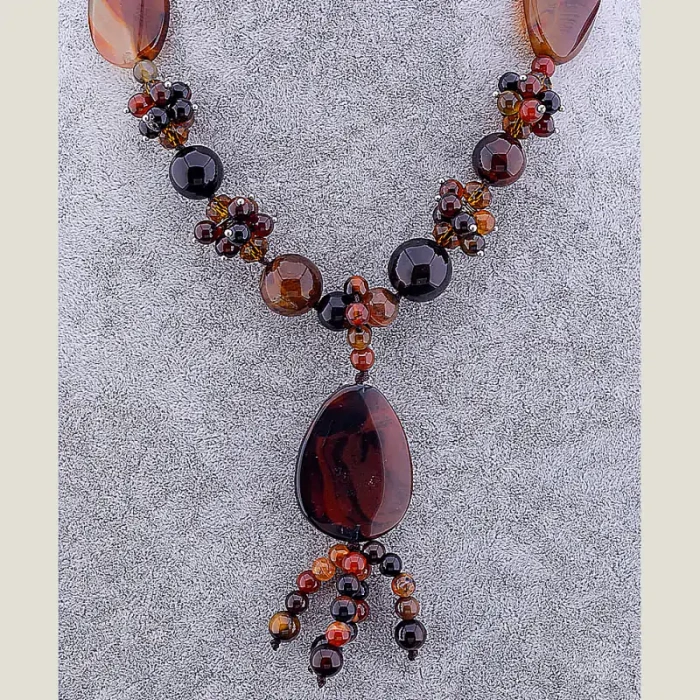 🏷️️ Намисто Сердолік ss_10188