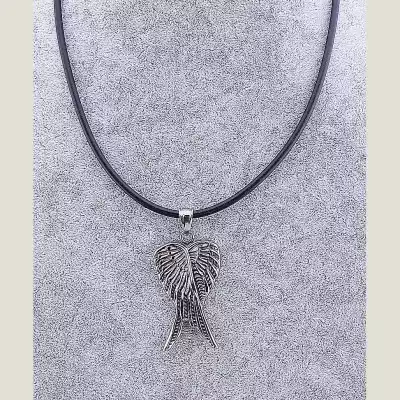 🏷️️ Підвіска крила медична сталь 316L 44 см F-70522