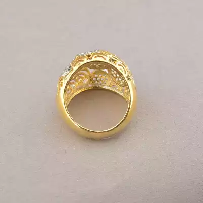 🏷️️ Перстень Xuping (позолота/родій) F-60377