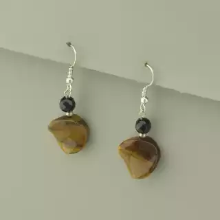 Сережки петля Тигрове око