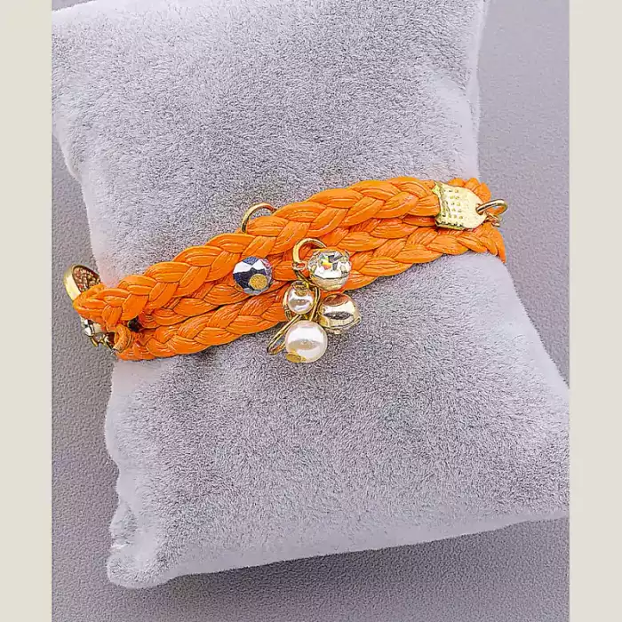 🏷️️ Браслет з карабіном Сrystal FJ ss_37581