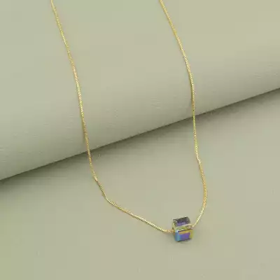 🏷️️ Підвіска Xuping Swarovski 40 см (позолота 18к) F-101027