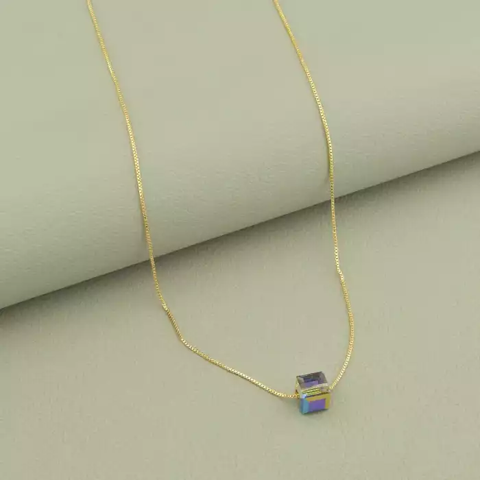 🏷️️ Підвіска Xuping Swarovski 40 см (позолота 18к) ss_101027